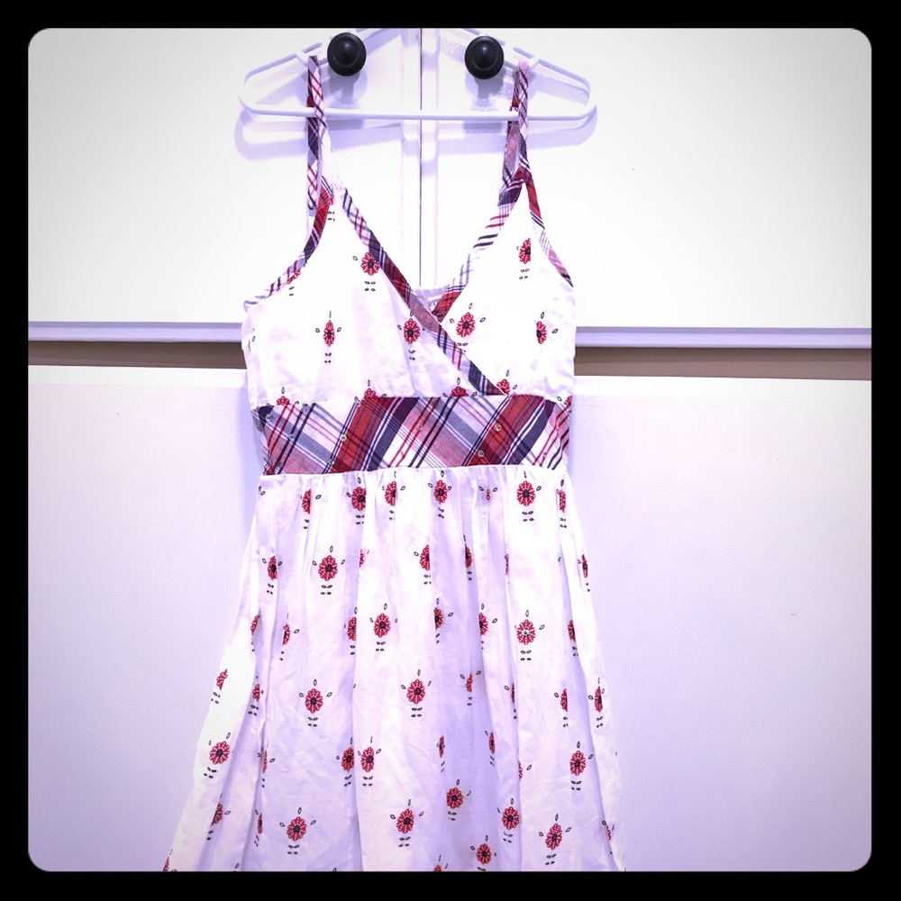 White sundress girls size 14